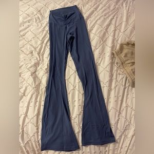 Blue aerie flare leggings